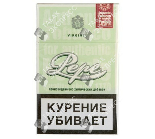 Сигареты Pepe Fine Green