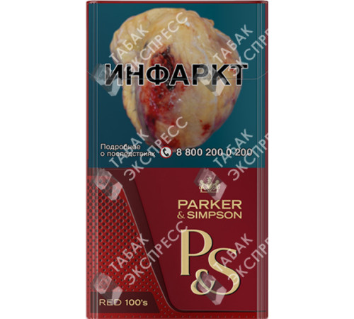 Сигареты Parker Simpson Red 100’s