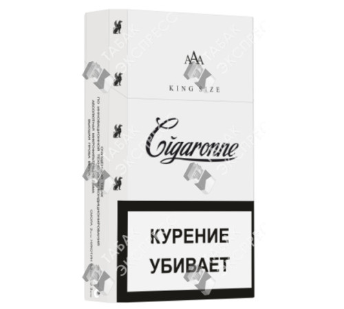 Сигареты Cigaronne King Size White